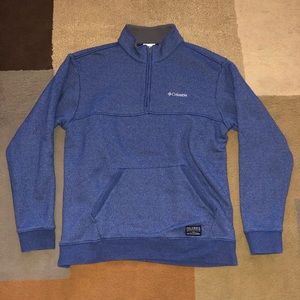 Men’s Columbia 1/4 Zip Pullover Jacket Sz. large